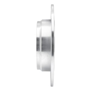 Acura TL Brake Rotor (1) - Rear Left - R1 Concepts - Drilled & Slotted - Silver - `99-`11
